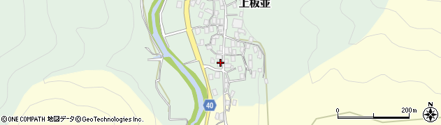 滋賀県米原市上板並116周辺の地図