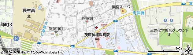 千葉県茂原市高師392-69周辺の地図