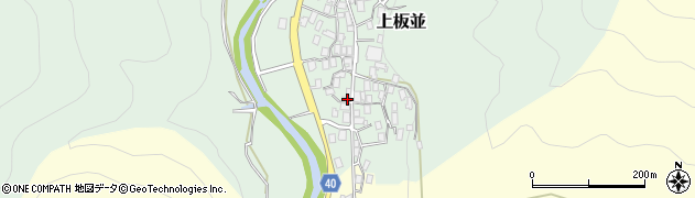 滋賀県米原市上板並136周辺の地図