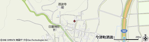 滋賀県高島市今津町酒波221周辺の地図