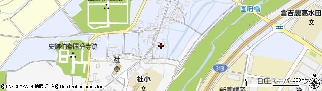 鳥取県倉吉市国府315周辺の地図