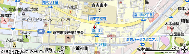 宮川町公会堂周辺の地図