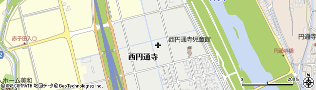 鳥取県鳥取市西円通寺周辺の地図