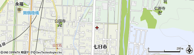 京都府舞鶴市七日市453周辺の地図