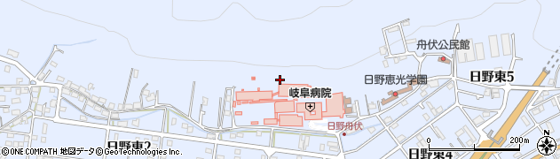 岐阜県岐阜市日野東周辺の地図