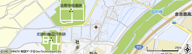 鳥取県倉吉市国府310周辺の地図