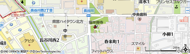 龍祥禅寺周辺の地図