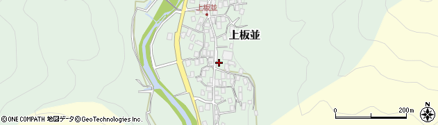 滋賀県米原市上板並201周辺の地図