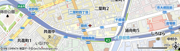 神奈川県横浜市南区高砂町2丁目22周辺の地図