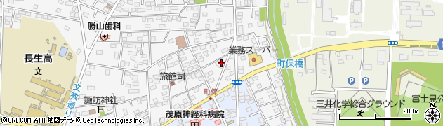 千葉県茂原市高師393-2周辺の地図