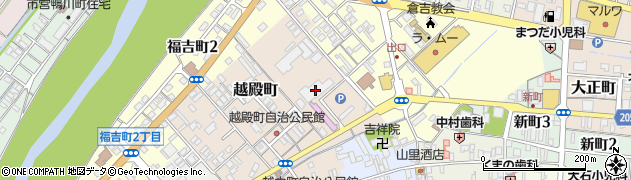 ＪＡ鳥取中央倉吉周辺の地図