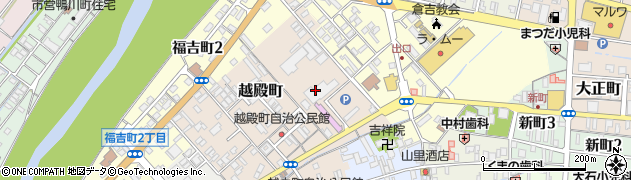 ＪＡ鳥取中央　株式会社グリンコープ建築事業部周辺の地図