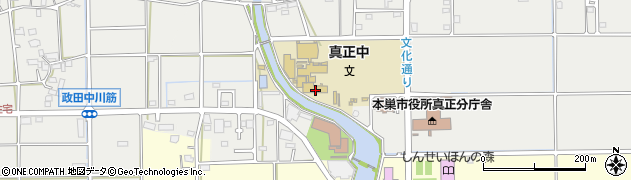 岐阜県本巣市下真桑1108周辺の地図