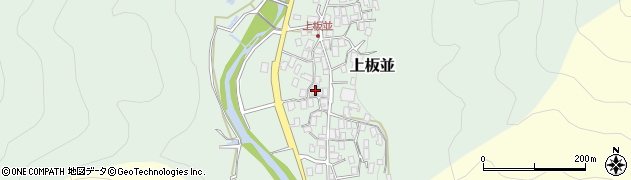 滋賀県米原市上板並228周辺の地図