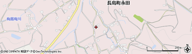 岐阜県恵那市長島町永田105周辺の地図