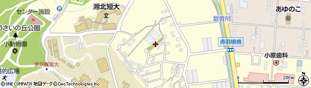 赤羽根公園周辺の地図