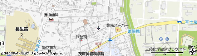 千葉県茂原市高師388周辺の地図