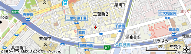 神奈川県横浜市南区高砂町2丁目20周辺の地図