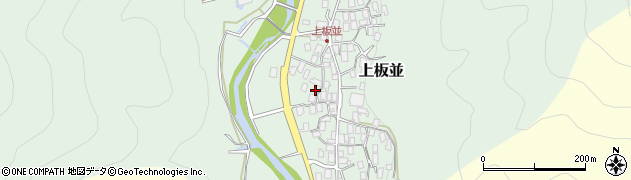 滋賀県米原市上板並230周辺の地図