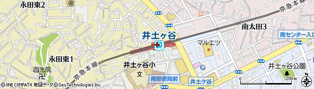 神奈川県横浜市南区周辺の地図