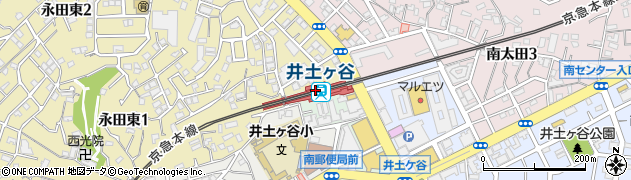 井土ケ谷駅周辺の地図