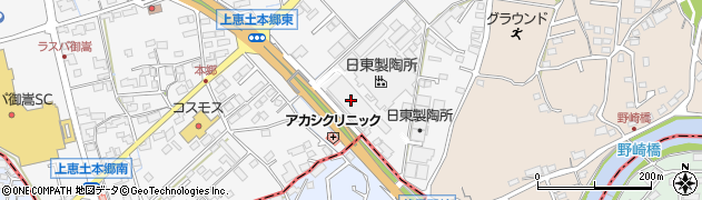 株式会社日東製陶所周辺の地図