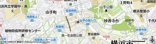 老人福祉センター横浜市　麦田清風荘周辺の地図