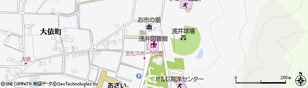 長浜市立博物館・科学館浅井歴史民俗資料館周辺の地図