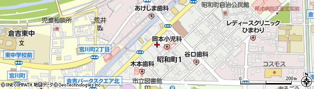 倉吉信用金庫本店営業部周辺の地図