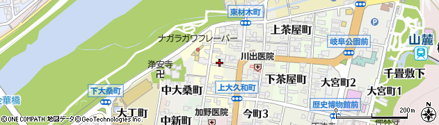 野村表具店周辺の地図