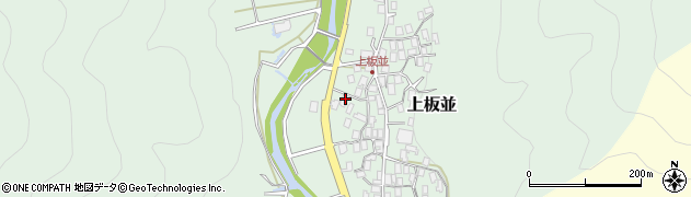 滋賀県米原市上板並249周辺の地図