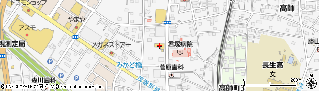 千葉県茂原市高師2周辺の地図