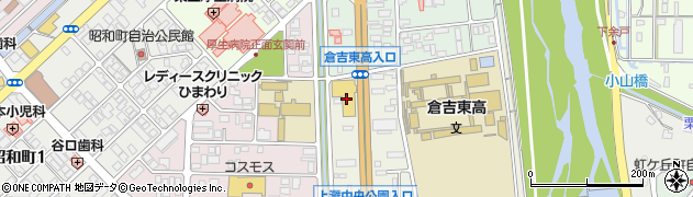 エディオン倉吉店周辺の地図