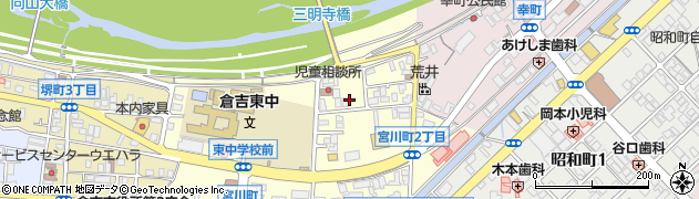 宮川町公園周辺の地図