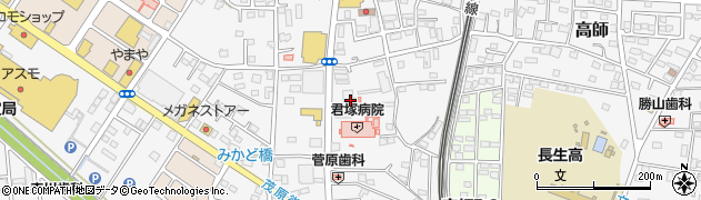千葉県茂原市高師8周辺の地図