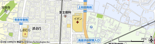 カラダファクトリーイオン大和ＳＣ店周辺の地図