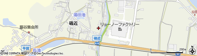 島根県松江市磯近884周辺の地図