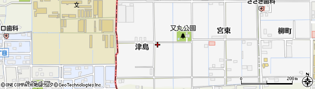 岐阜県岐阜市又丸（津島）周辺の地図