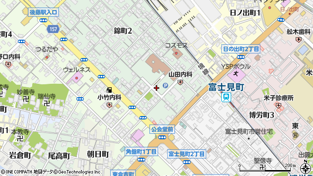 〒683-0811 鳥取県米子市錦町の地図