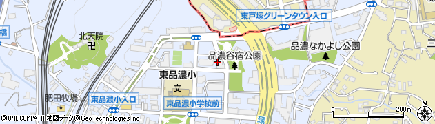 デイサービスセンターなごやか・東戸塚周辺の地図