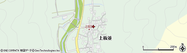 滋賀県米原市上板並313周辺の地図