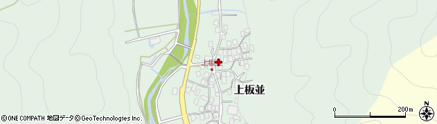 滋賀県米原市上板並309周辺の地図