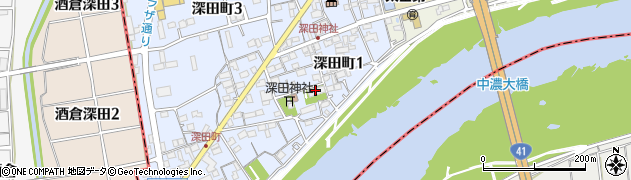 芳春寺周辺の地図
