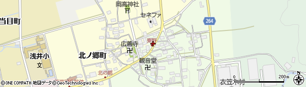 滋賀県長浜市東野町251周辺の地図