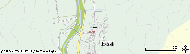 滋賀県米原市上板並314周辺の地図