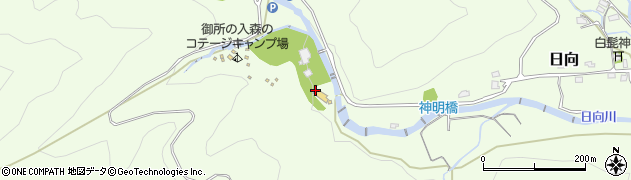 吉良亭周辺の地図