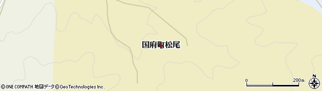 鳥取県鳥取市国府町松尾周辺の地図