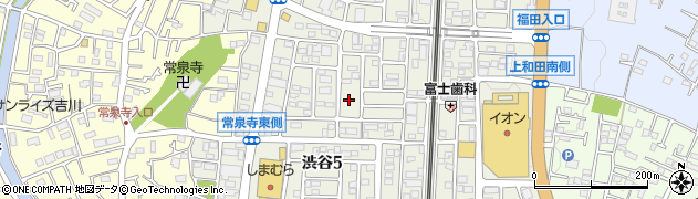 渋谷1号公園周辺の地図
