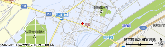 鳥取県倉吉市国府480周辺の地図