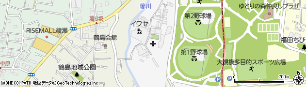 神奈川県綾瀬市本蓼川周辺の地図